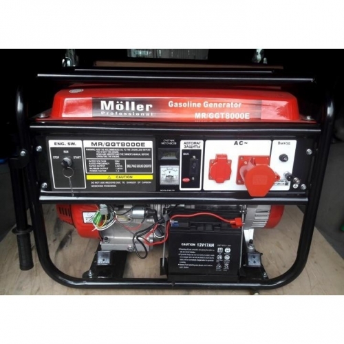 Генератор бензиновый Moller MR/GGT8000R 