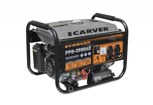 Генератор бензиновый Carver PPG-3900AE 
