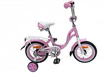 Велосипед 12" Nameless LADY, розовый/белый