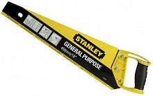 Stanley ножовка по дереву  “stanley general purpose” с закаленным зубом 8 х 450мм (1-20-086)