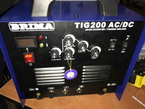 Аппарат для аргонодуговой сварки BRIMA TIG 200 AC/DC
