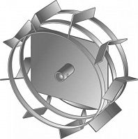 Грунтозацепы для мотоблока серии "Стандарт" (диаметр 460мм, ширина 180мм, диаметр ступицы 30мм, длин