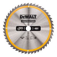 Пильный диск DEWALT DT1959, CONSTRUCTION по дереву с гвоздями 305/30, 48 ATB +10°