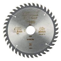 Пильный диск DEWALT EXTREME DT4064, по дереву 190/30, 1.8/2.6, 40 WZ10°