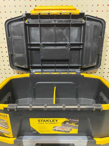 Stanley комплект из ящика для инструмента и органайзера "click & connect" (STST1-71962) фото 4