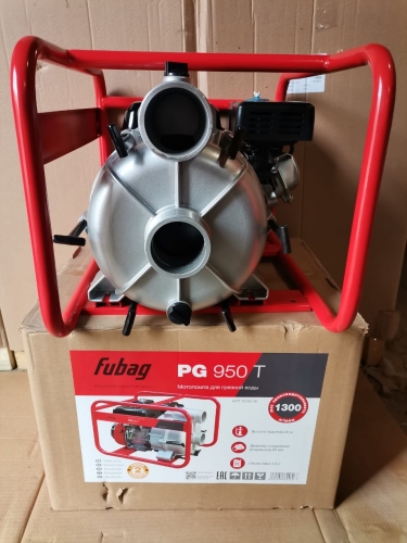 Мотопомпа для сильнозагрязненной воды FUBAG PG 950T