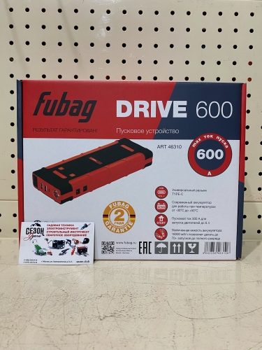 Пусковое устройство FUBAG DRIVE 600 фото 6