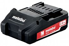 Metabo Аккумулятор 18 В 2.0 Ач, Li-Power