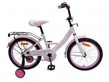 Велосипед 12" Nameless VECTOR, белый/розовый