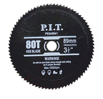 Диск пильный универсальный для PMS89-C пластик, мягк. металл (89мм х 10мм х 80Т)